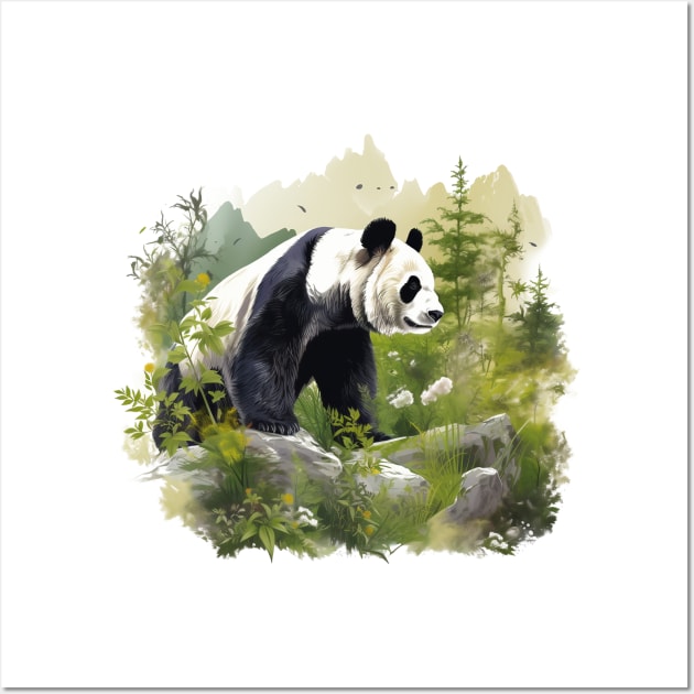 Giant Panda Wall Art by zooleisurelife